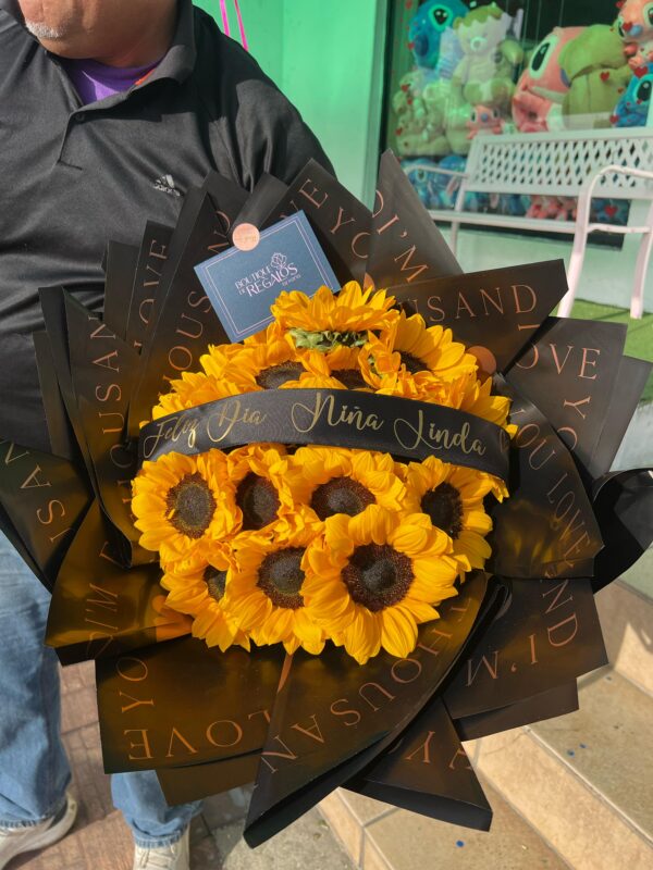 Ramo Buchón de Girasoles - Imagen 2
